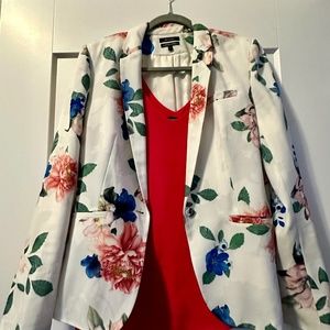 RWandCo Floral Blazer Set